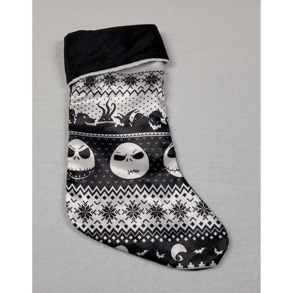 Ruz Disney The Nightmare Before Christmas Fair Isle Stocking Christmas Stocking